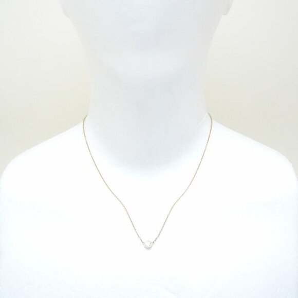 TIFFANY Gold Diamond Necklace - Picture 2 of 8